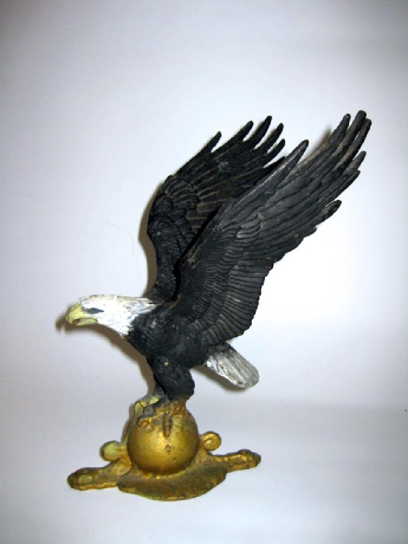 Early American Cast Iron Bald Eagle (1 of 5)