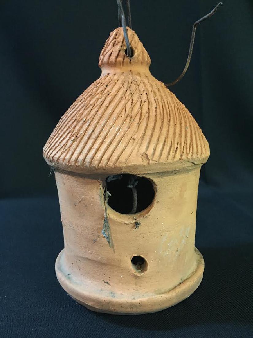Chester County Schofield Redware Bird House (1 of 6)