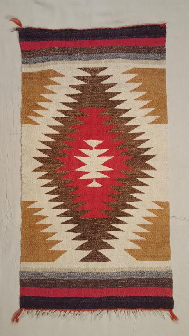 Navajo Ganado Throw Ca 1940's (1 of 2)