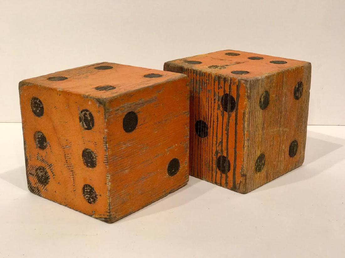 Pair Oversized Carnival Dice (1 of 5)