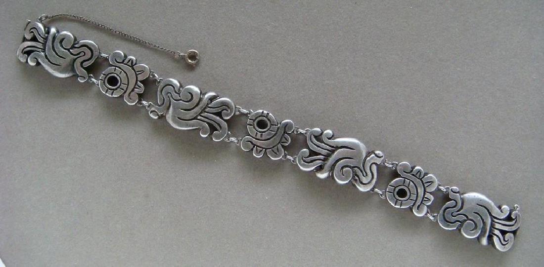 William Spratling Taxco 980 Silver Link Bracelet, 1930 (1 of 9)