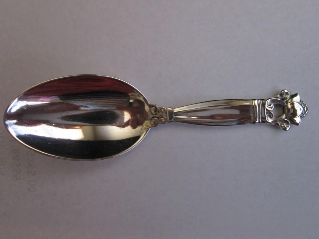 Georg Jensen Acorn Sterling Silver Baby Spoon (1 of 2)