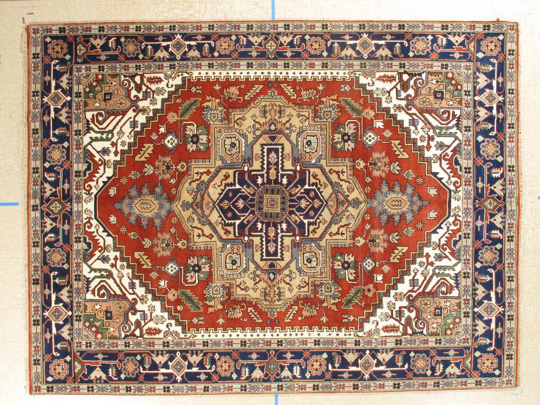Handmade Wool Serapi Rug 8'10"x11'9" (1 of 5)