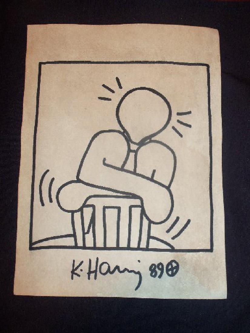 Keith Haring: Man On Chair (1 of 5)