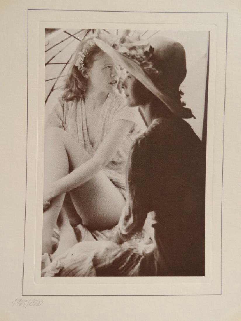 David Hamilton: Photogravure: David Hamilton Photogravure, numbered, 1974 47x30cm Hamilton is with Helmut Newton and Jock Sturges one of the best erotic photographers of the world Please note that this lot has a confidential reser