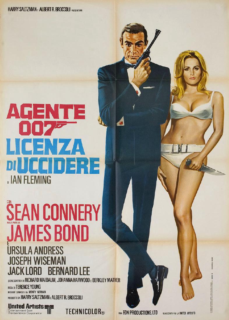 Dr. No R1970s Italian Due Fogli Poster (1 of 1)