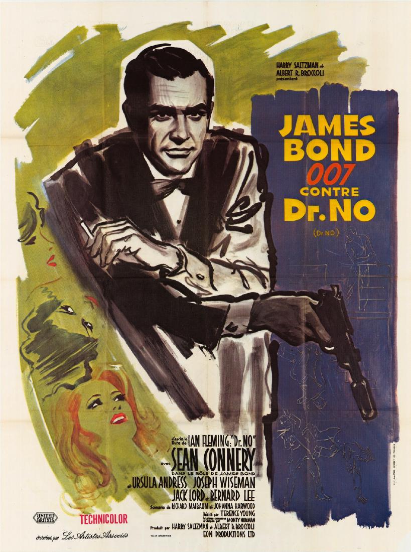 Original Dr. No Young Sean Connery Poster (1 of 1)