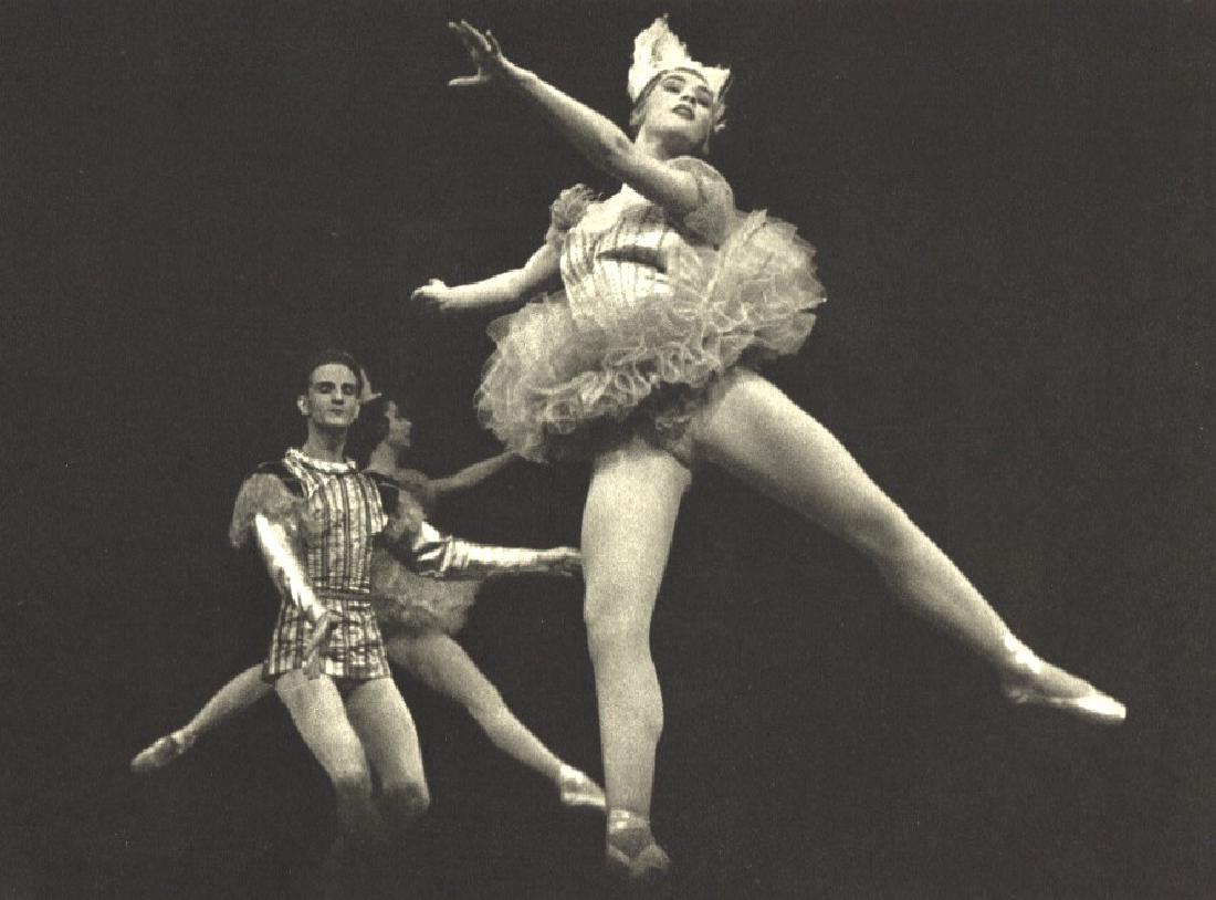 ROBERT DOISNEAU - Ballet: Artist: ROBERT DOISNEAU Print Title: Ballet Printing Date: 1956 Medium: Sheet fed copper plate gravure Printing Location: France Image Size: 9 x 6.5 inches Robert Doisneau was a French photographer. S