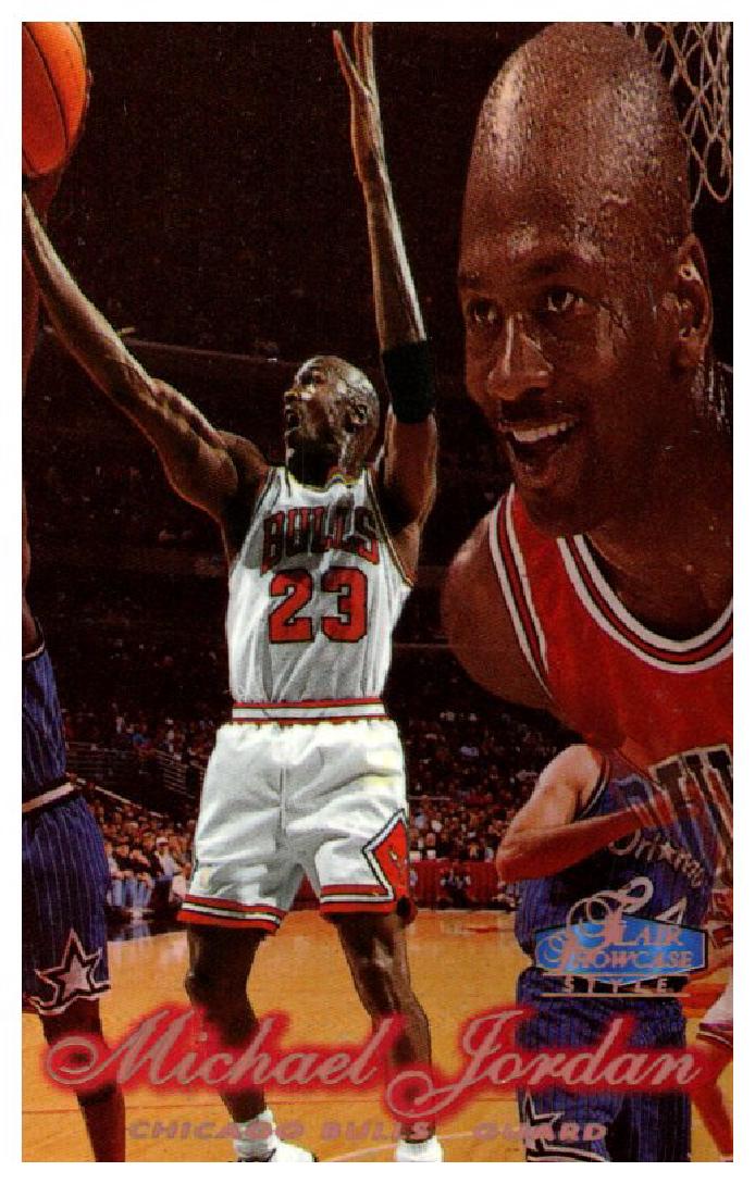 1998 Flair Showcase Showstopper Michael Jordan Chicago (1 of 2)