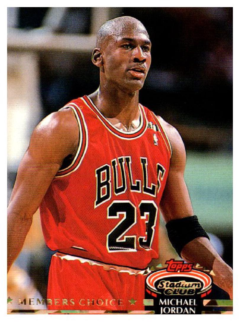 1993 Topps Stadium Club Michael Jordan Members Only (1 of 2)