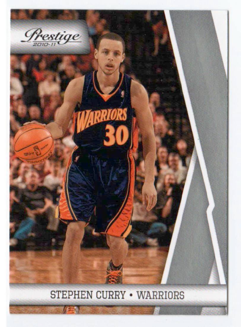 2010-11 Prestige Stephen Curry Golden State Warriors (1 of 2)