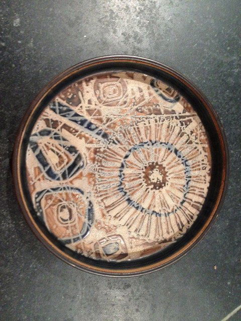 Nils Thorsson Royal Copenhagen Dish: 8" inscribed Royal Copenhagen Fajance Round Dish 870/3290 Please note that this lot has a confidential reserve. When you leave a bid in advance of the auction, submit your maximum. Jasper52 will bid o