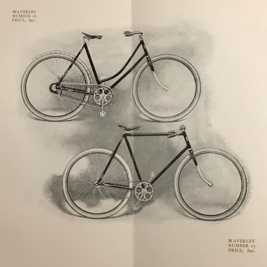 Antique 1899 Waverley Indiana Bicycle Company Catalog (1 of 6)