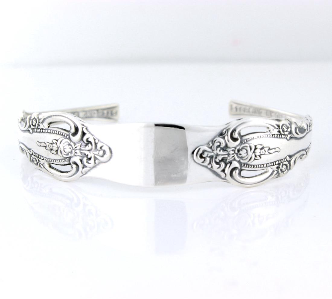Antique Sterling Silver Spoon Bracelet