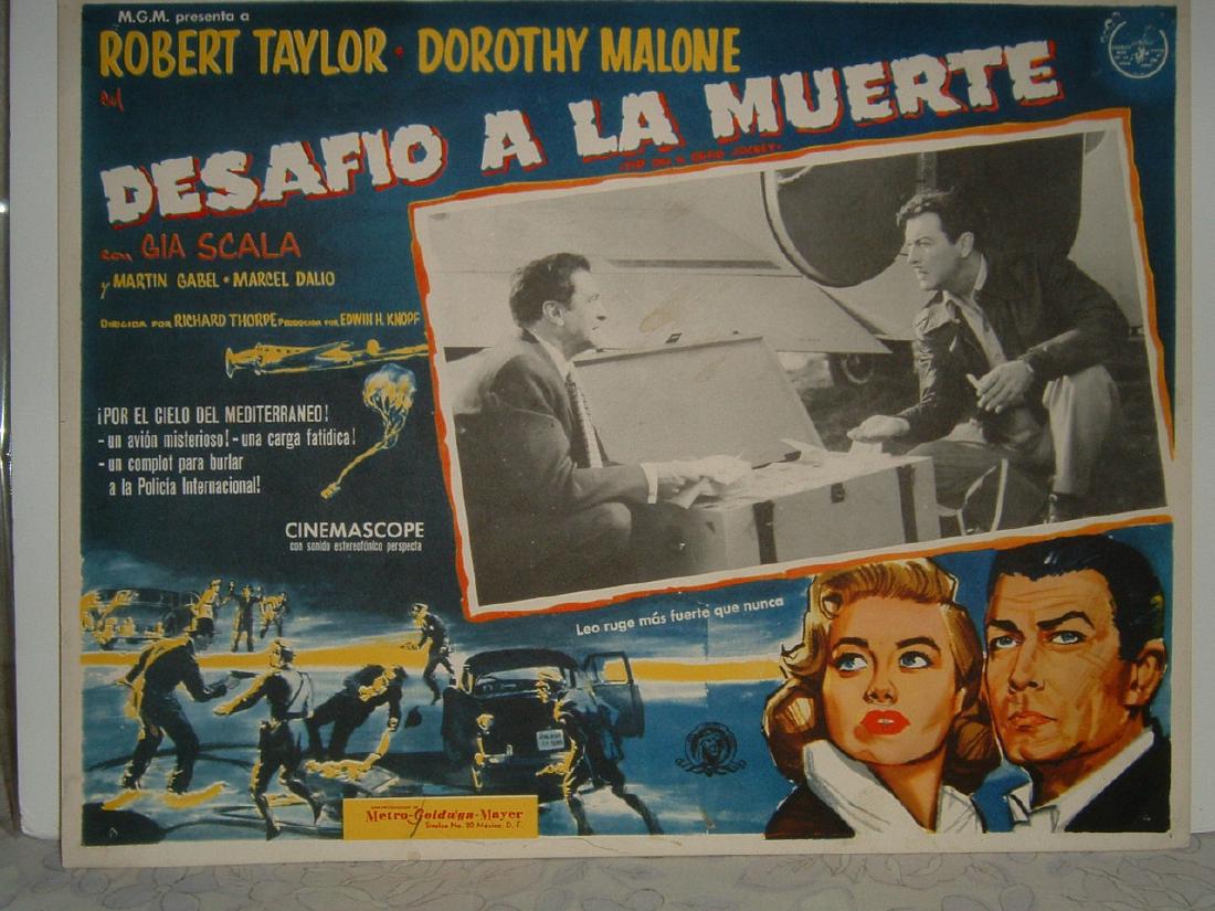 Tip on a Dead Jockey 1957 Poster (1 of 1)