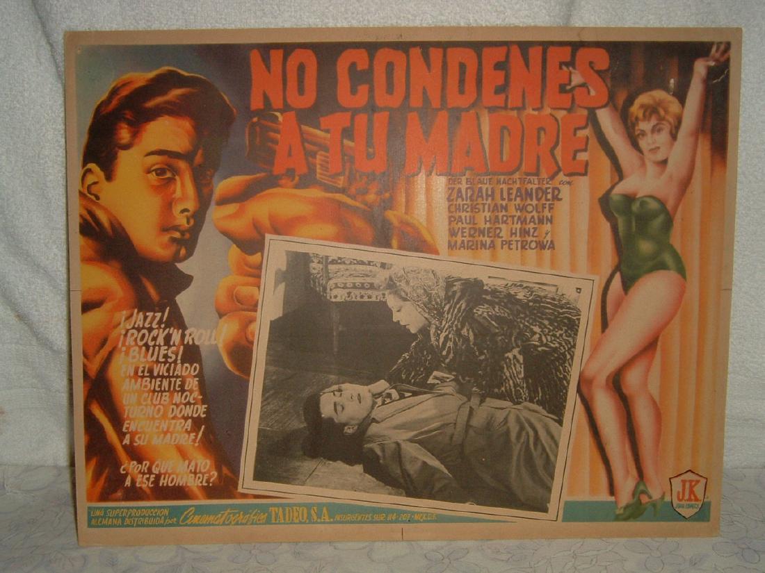 Der Blaue Nachtfalter 1959 Poster (1 of 1)