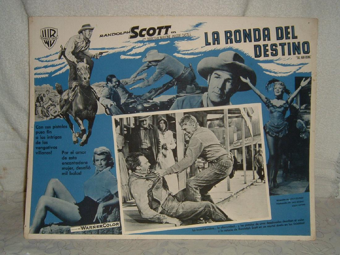 Tall Man Riding 1955 Poster (1 of 1)