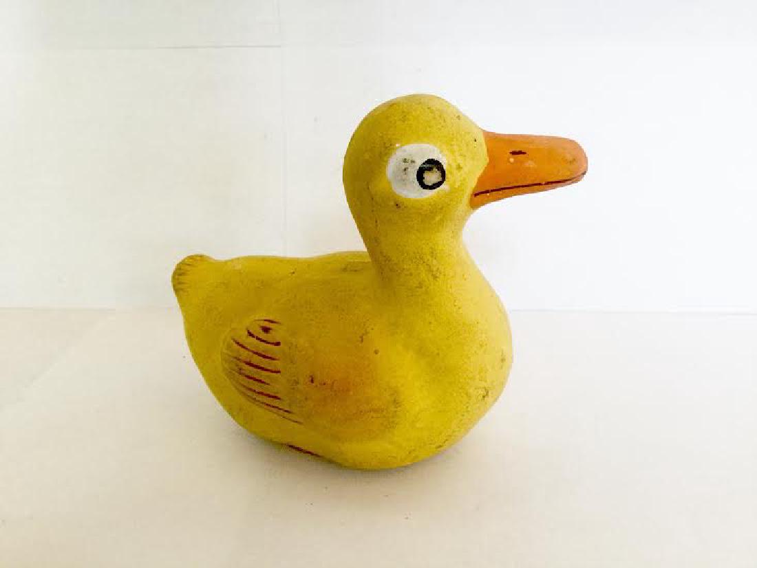 Paper Mache DUCK Candy Container Toy (1 of 4)