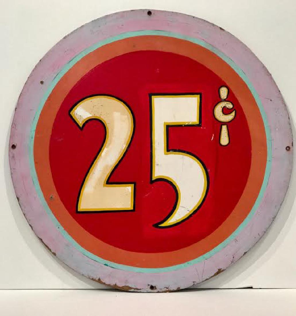 Carnival Admission Sign, c 1940 (1 of 3)