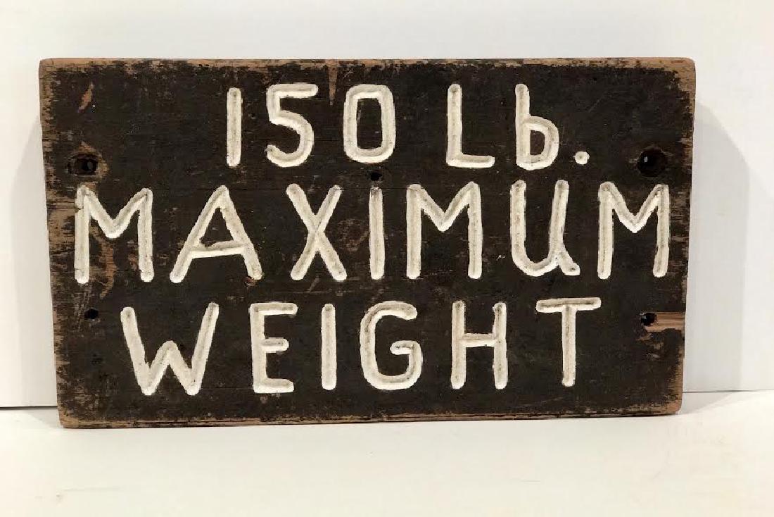 Amusement Park Child's Ride Sign (1 of 4)