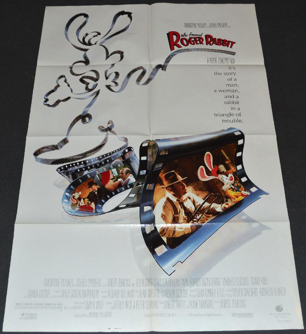 WHO FRAMED ROGER RABBIT? 1988 poster (1 of 2)