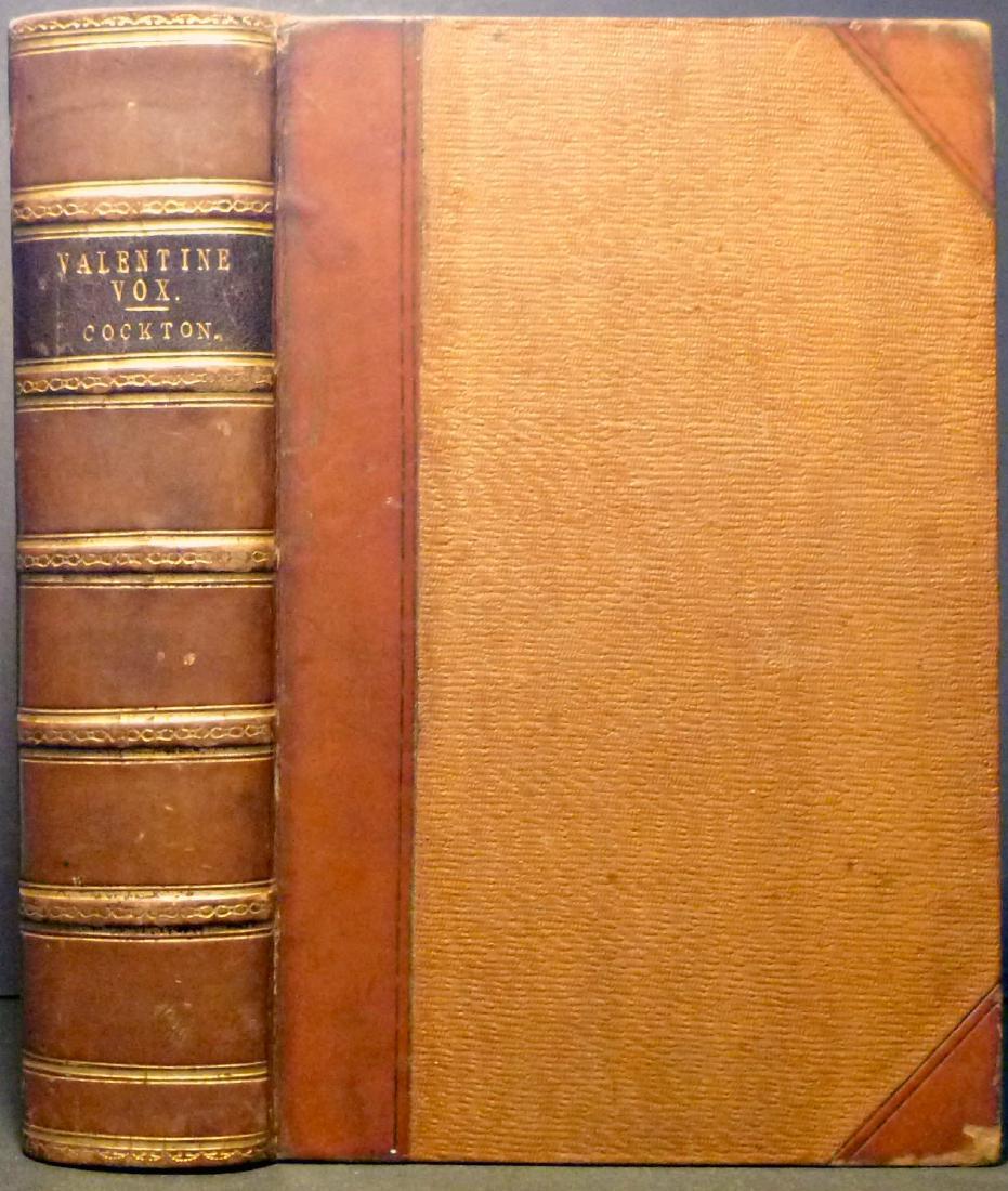 The Life and Adventures of Valentine Vox: The Life And Adventures Of Valentine Vox - Ventriloquist - 1853 First novel by the English writer Henry Cockton (1807-1853). With 60 full-page steel engraving illustrations (caricatures) by Thomas Onw