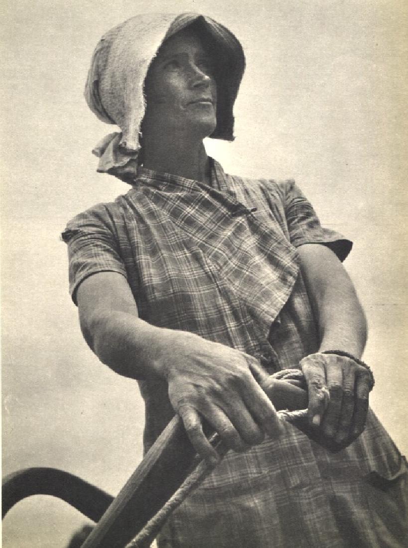 MARGARET BOURKE-WHITE - Hamilton, Alabama: Artist: MARGARET BOURKE-WHITE Print Title: Hamilton, Alabama Medium: Vintage Sheet-fed Gravure Printing Date: 1937 Printed: USA Image Size: 6" X 9" Margaret Bourke-White (1904 – 1971) was an America