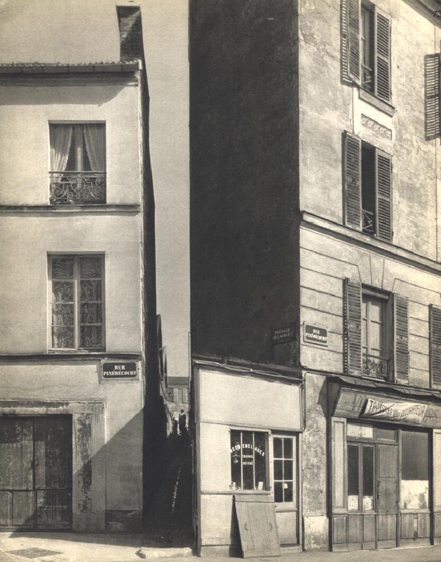 WILLY RONIS - Passage de la Duee: Artist: WILLY RONIS Print Title: Passage de la Duee Printing Date: 1954Medium: Sheet-fed Gravure Printed by Braun et Cie in France Image Size approx. 8" x 10" Willy Ronis (1910-2009) was a French phot