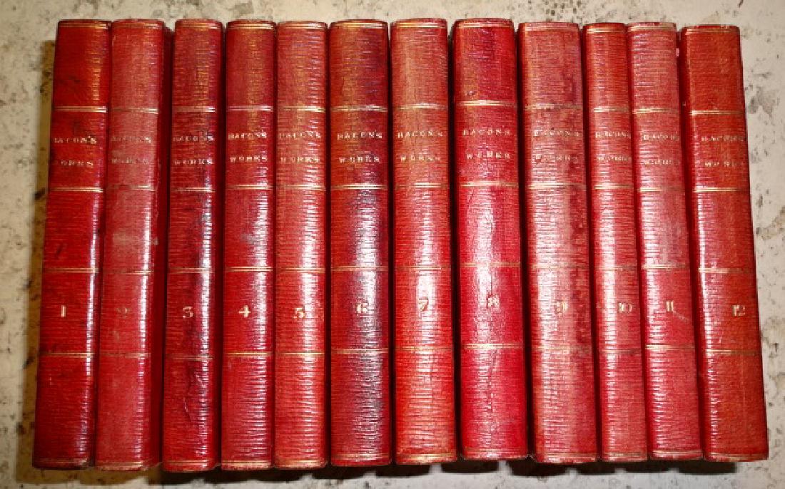 The Works of Francis Bacon by James Cunder 1807 (1 of 3)