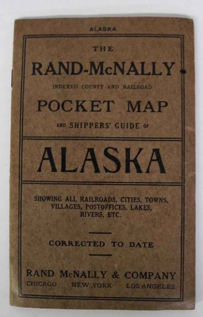 Rand McNally Pocket Map & Shippers Guide of Alaska 1912 (1 of 2)