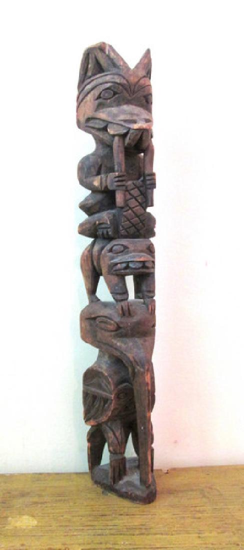 Early Northwest Coast Totem Pole (1 of 10)