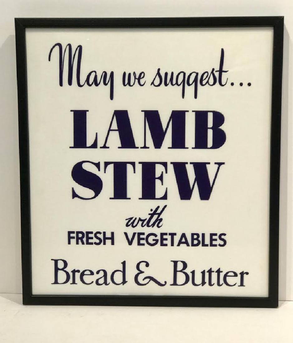 Mid 20th Century Diner Sign (1 of 3)