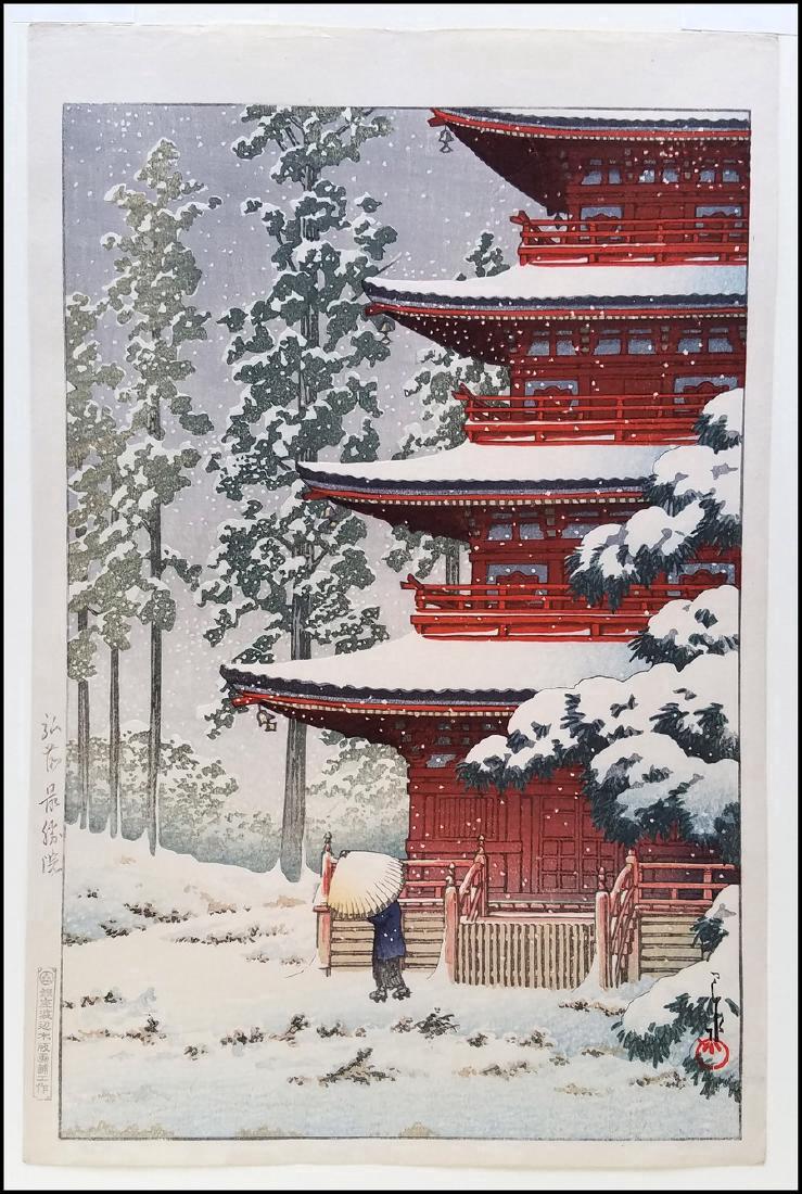 Kawase Hasui Japanese Woodblock Print (1 of 1)