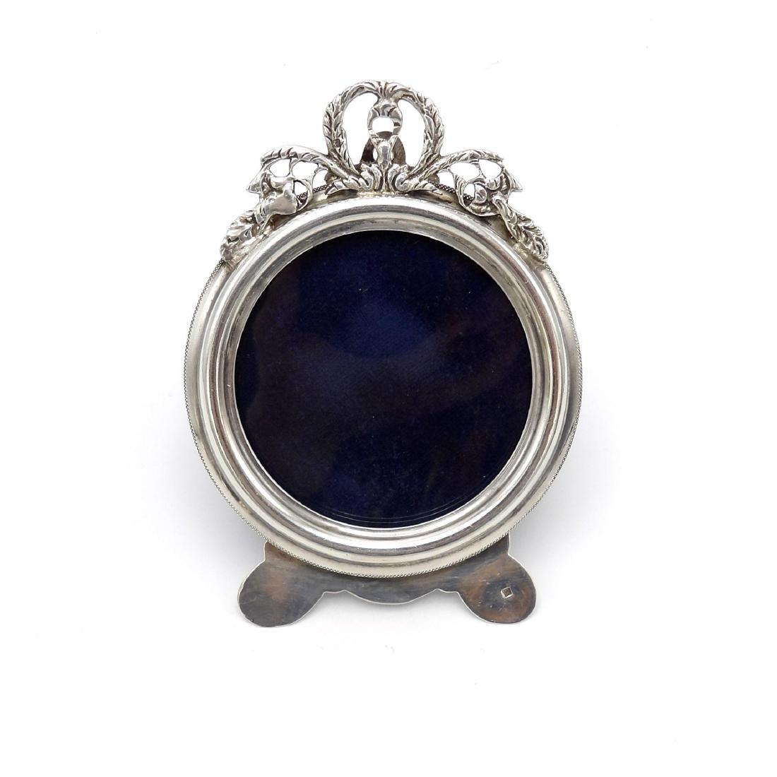 Victorian-era Sterling Silver Picture Frame, 1890 (1 of 9)