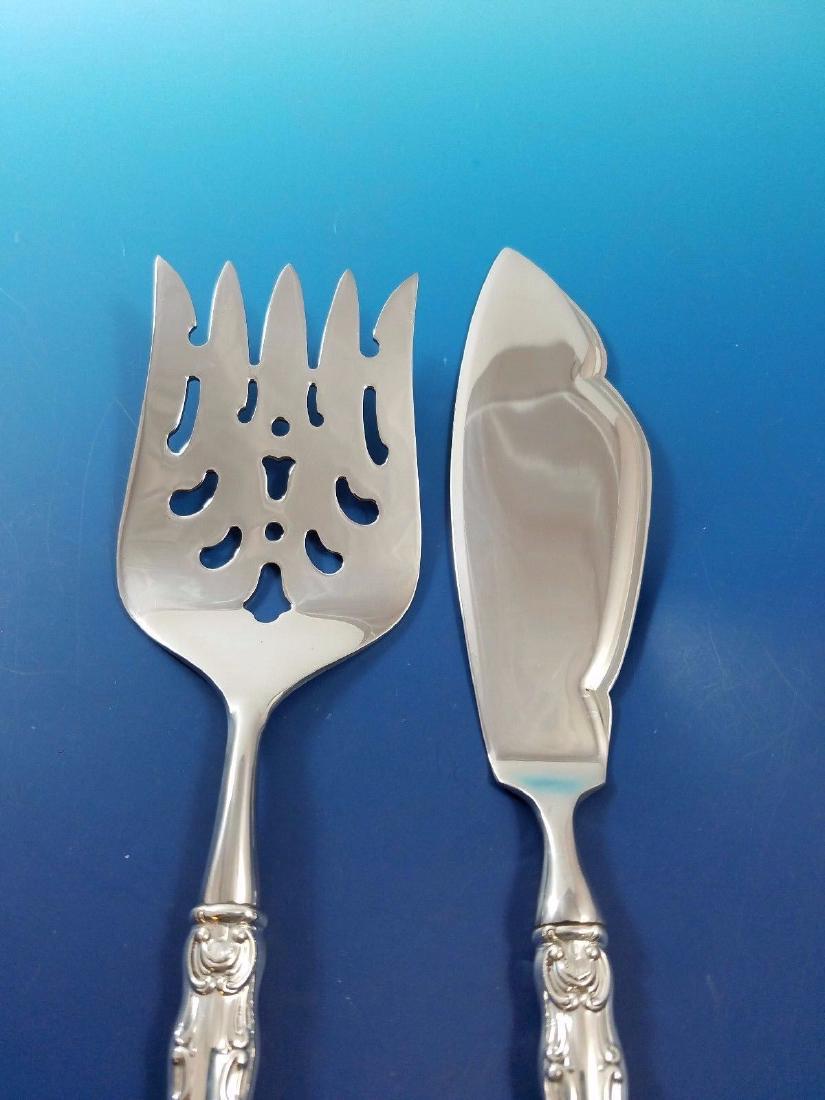Gorham Strasbourg Sterling Silver 2 Pc Fish Serving Set (1 of 5)