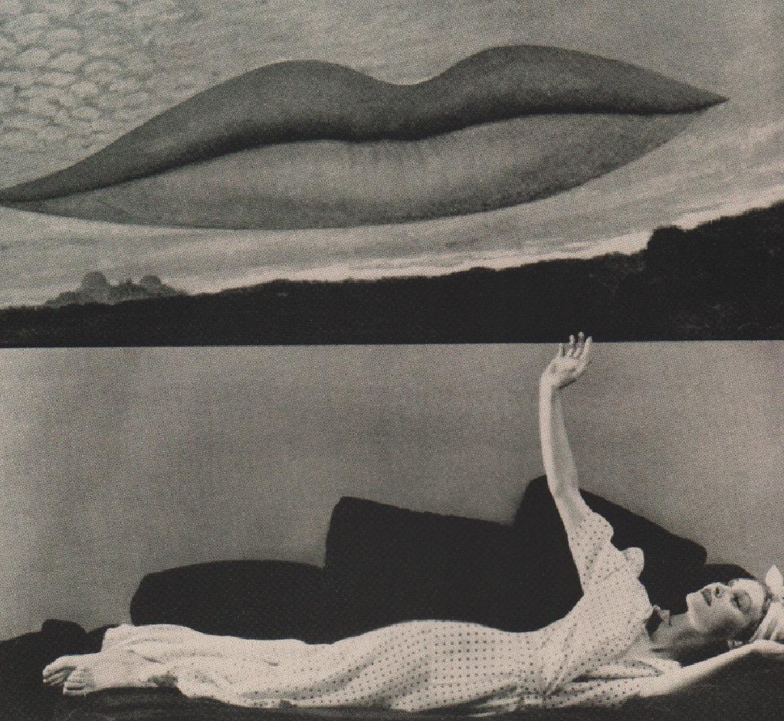 MAN RAY - Lips 1936: Artist: MAN RAY Print Title: Lips 1936 Printing Date: 1993 Medium: PhotoEngraving Printed: USA Image Size: 9.5" x 9" - Paper 11x14" (photographer name & year taken appears on left below photo) Man Ray