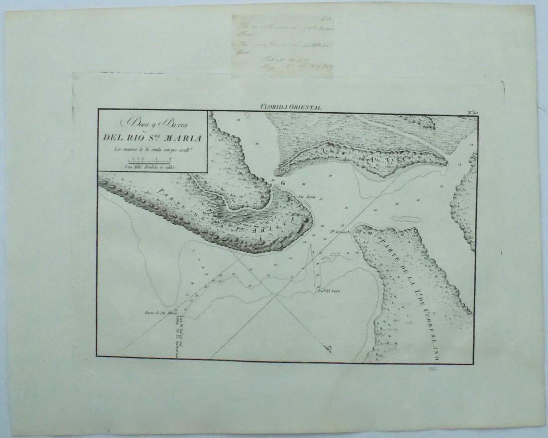 Ferrer: Antique Nautical Chart of St. Mary's, 1809 (1 of 4)