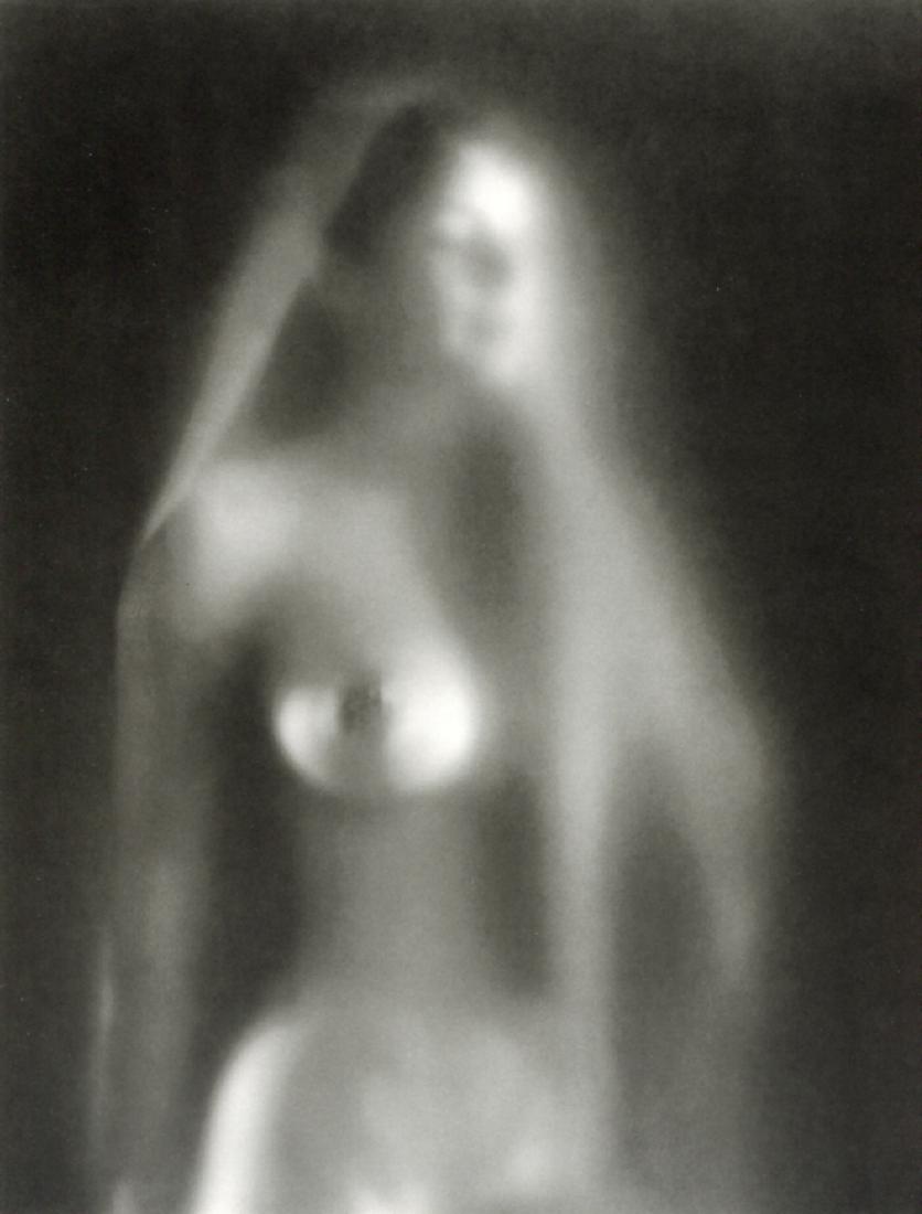 RUTH BERNHARD - Dream Figure, 1968: Artist: RUTH BERNHARD Print Title: Dream Figure, 1968 Medium: Duotone Photoengraving Printed in USA in 1986 Image Size approx: 9” x 6.5” Ruth Bernhard (1905 – 2006), was a legendary San Francisc