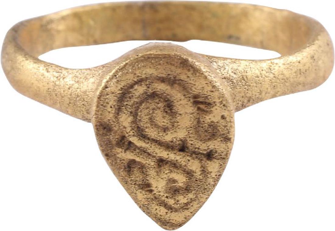 ANCIENT VIKING WARRIOR’S HEART RING 850-1000 AD (1 of 2)