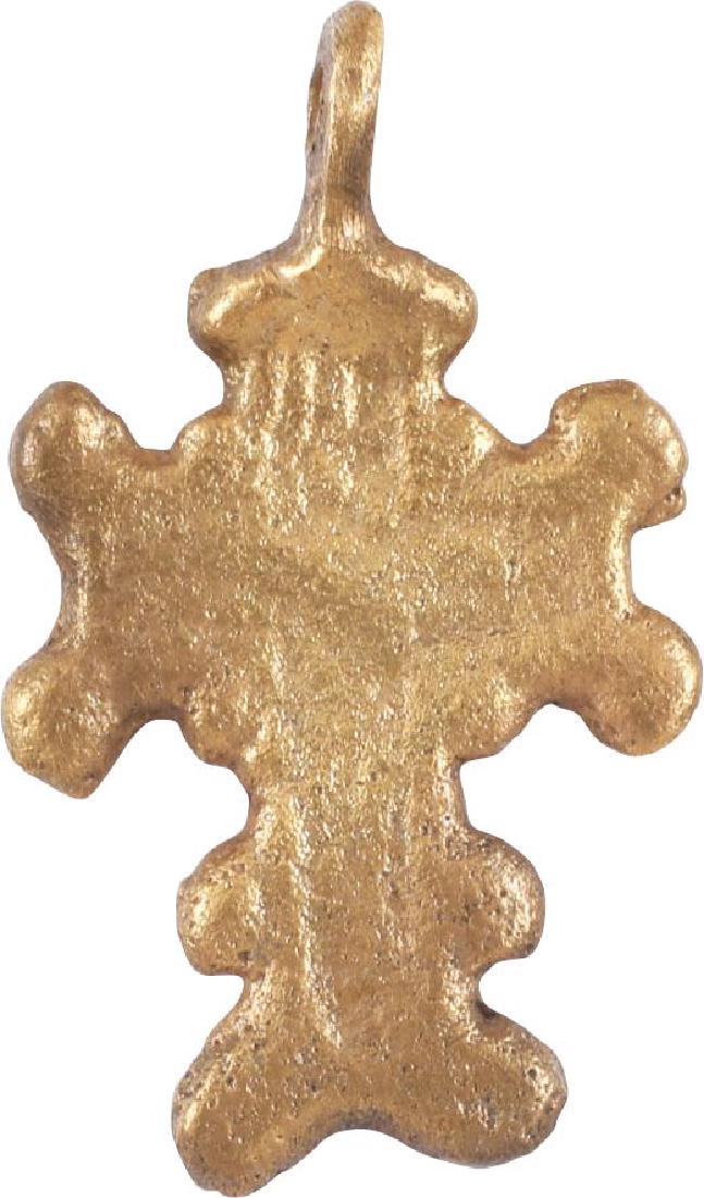 BYZANTINE CROSS PENDANT C. 9th CENTURY (1 of 2)