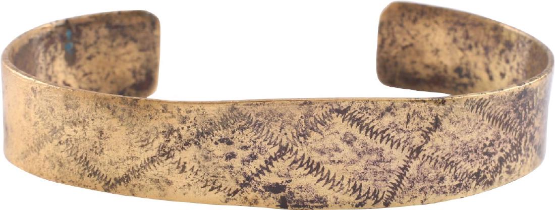 RARE ANCIENT VIKING BRACELET 10th CENTURY (1 of 2)