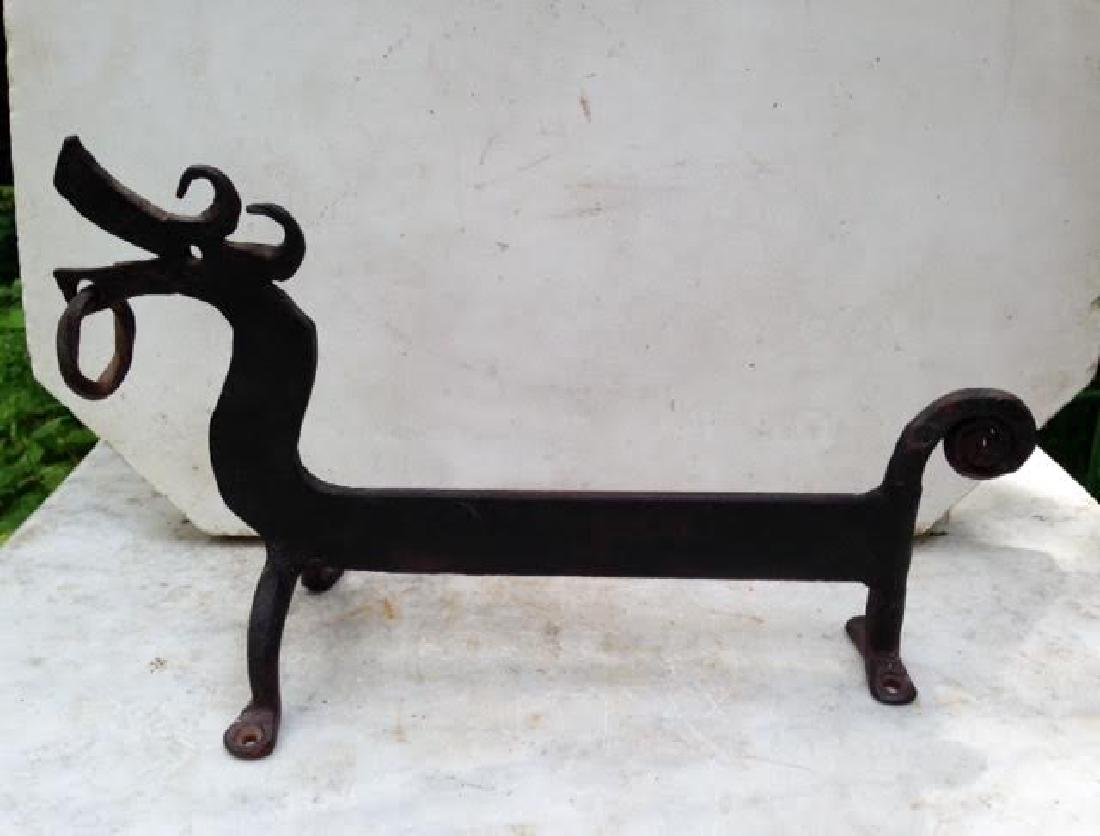 Late 19th Century Hand Forged Bootscraper (1 of 5)