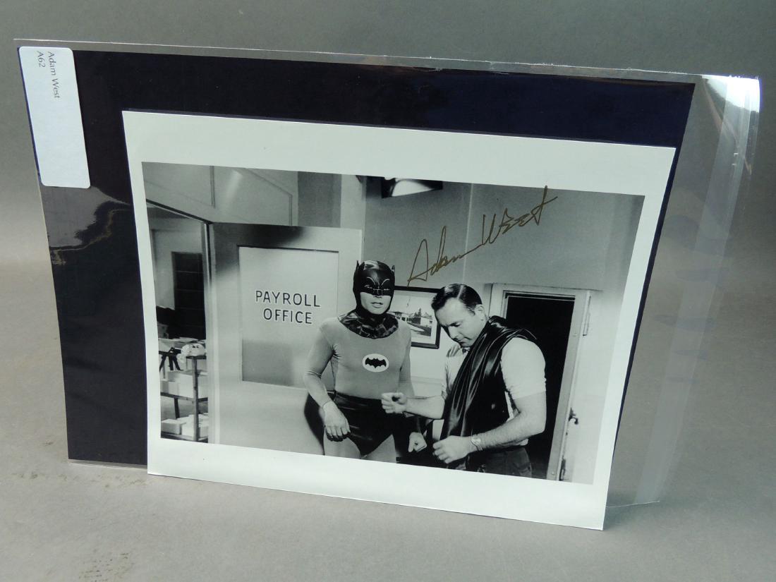 Adam West Signed B&W Movie Still Photo (1 of 3)