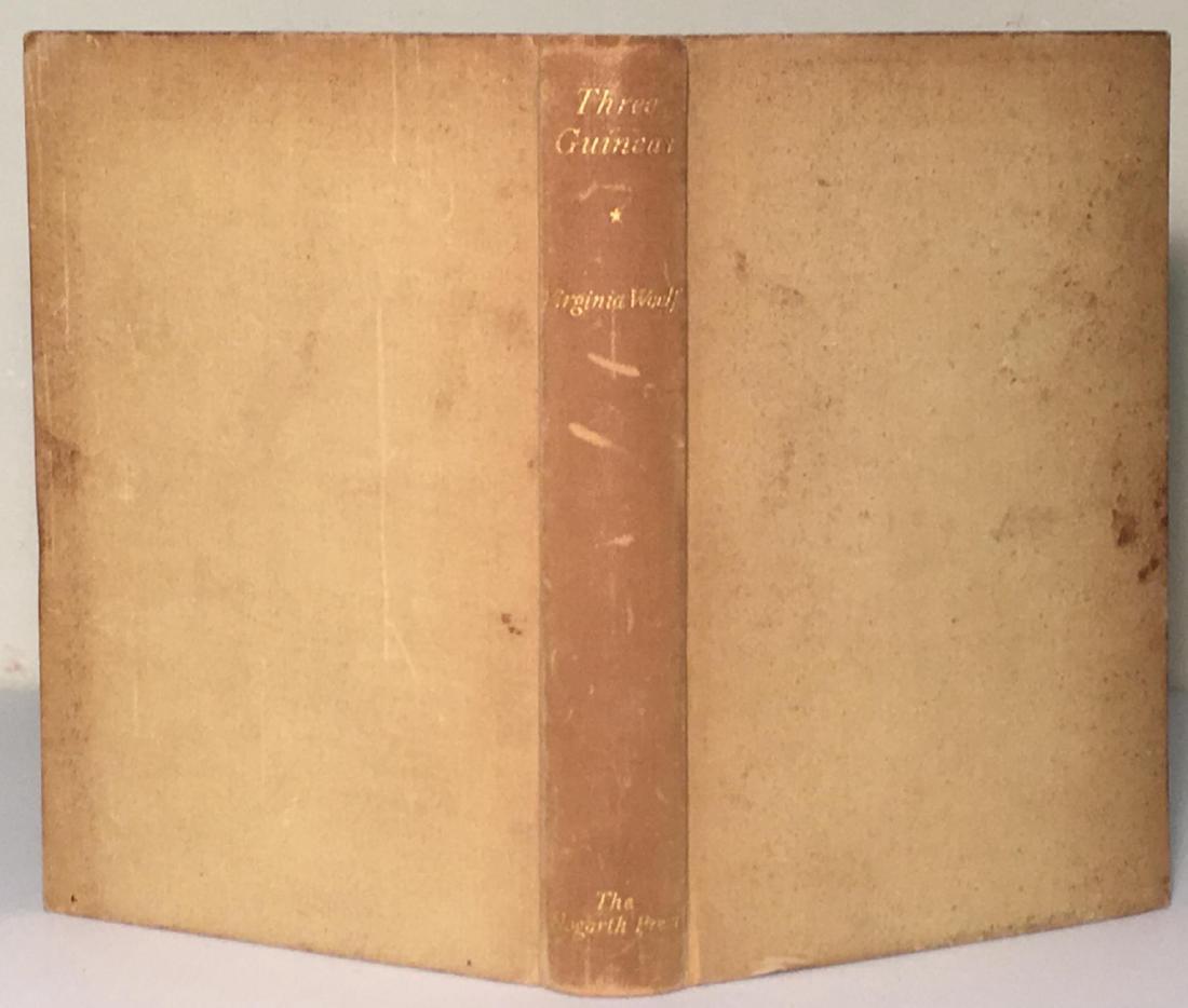 Three Guineas, Virginia Wolf, 1938, First Printing (1 of 5)