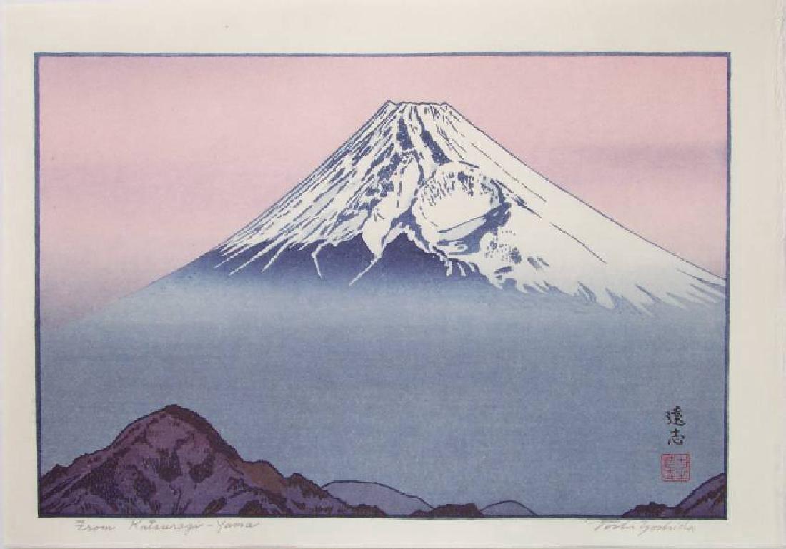 Toshi Yoshida Mt. FujiJapanese Woodblock Print (1 of 1)