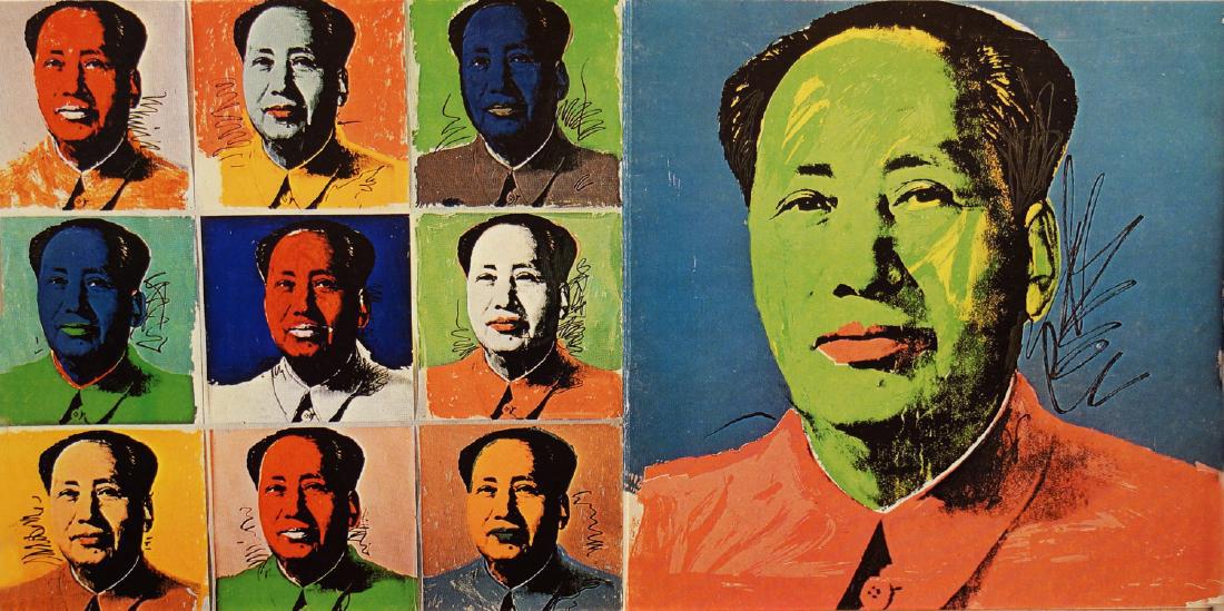 Andy Warhol: Mao Card, unsigned (1 of 2)