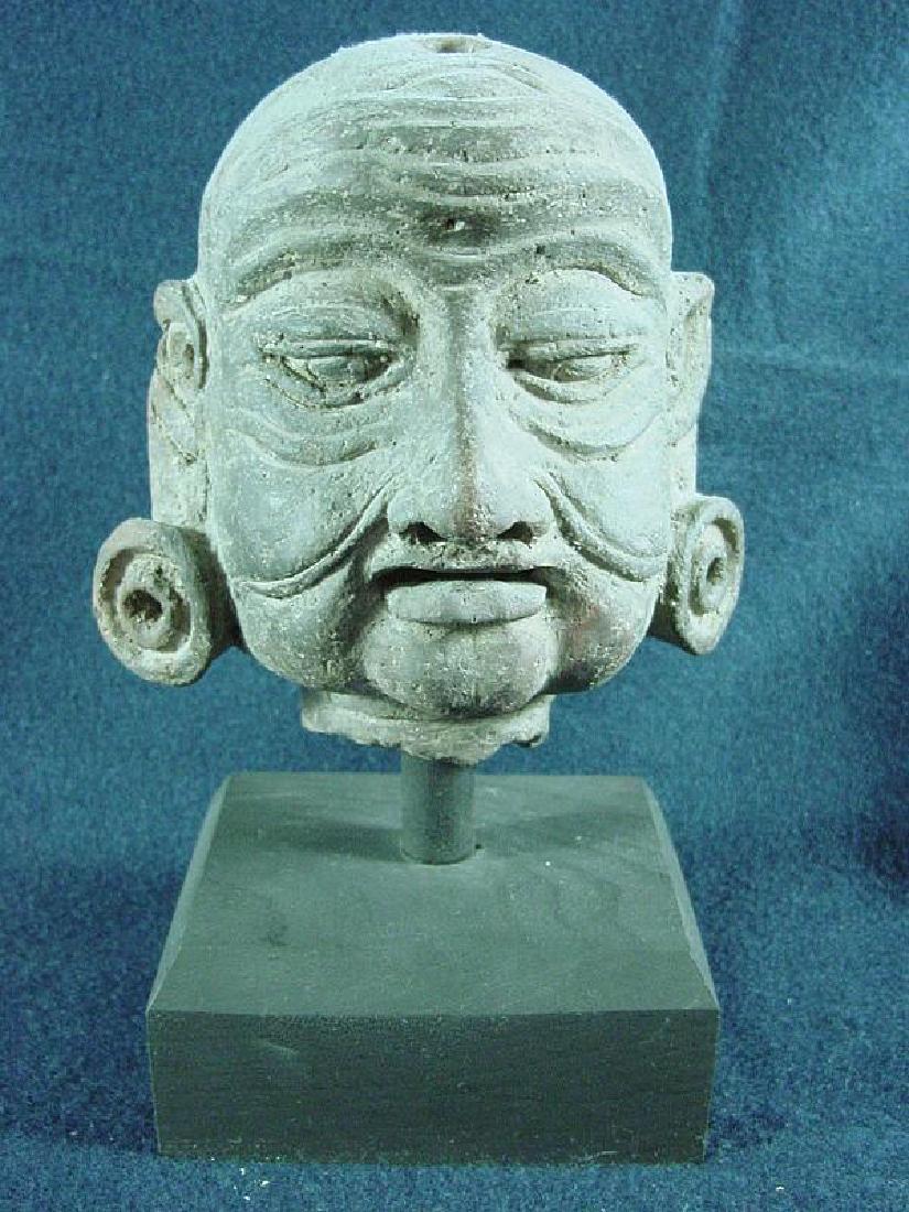 Antique Pottery Head of Majapahit Chieftain (1 of 5)