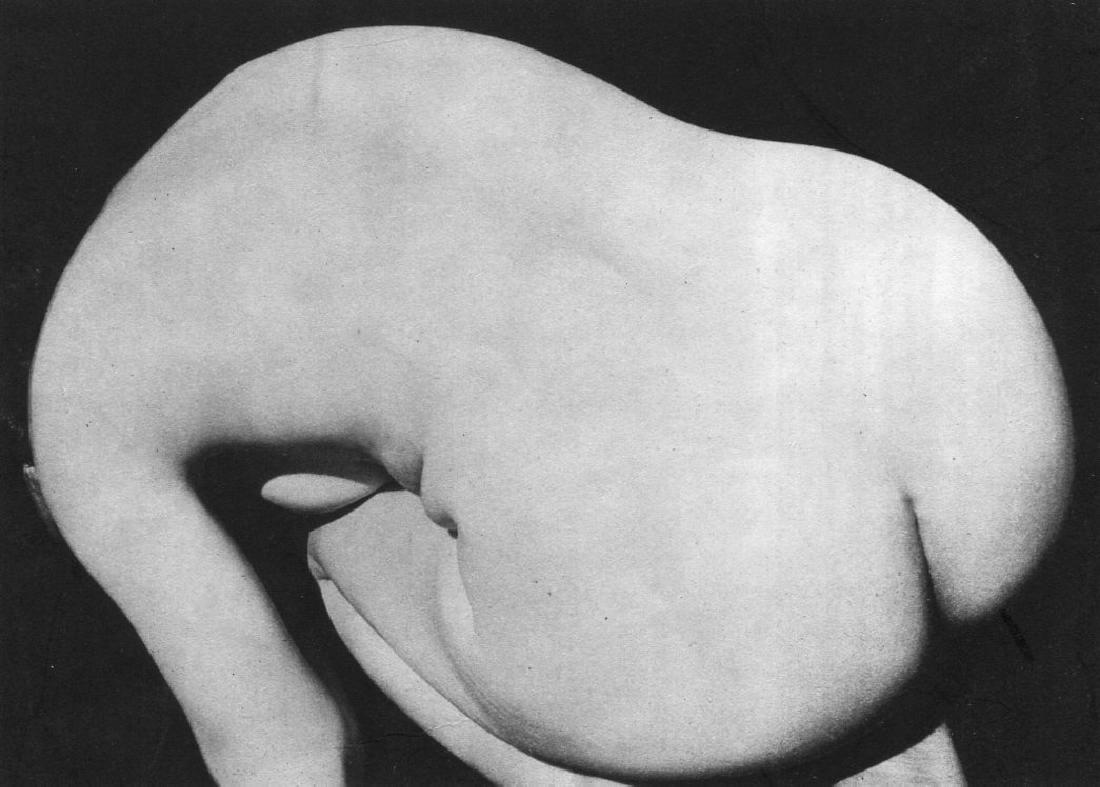 IMOGEN CUNNINGHAM - Nude: Artist: IMOGEN CUNNINGHAM Print Title: Nude Medium: Sheet-Fed Gravure Printing Date: 1936 Printed USA Image Size: 7" X 5" Imogen Cunningham was an American photographer known for her botanical photogr