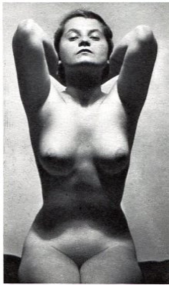 FRANTISEK DRTIKOL - Nus: Artist: FRANTISEK DRTIKOL Print Title: Nus Medium: Small Vintage Sheet-fed Gravure Printing Date: 1935 Printer: Neogravure, france Image Size: 2" X 3.5" Frantisek Drtikol was a Czech photographer whos