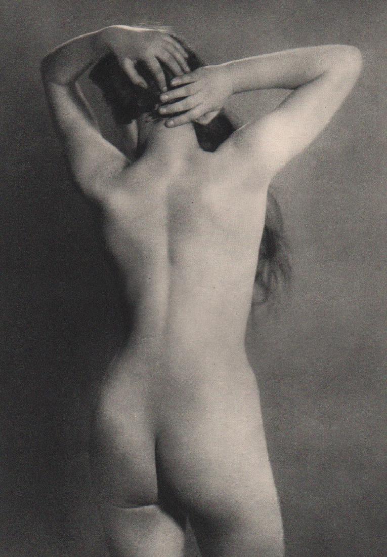 MAN RAY: Nude: Artist: MAN RAY Print Title: Nude A beautiful classic nude Printing Date: 1937 Medium: Sheet-fed Gravure Printer: Neogravure Company, France Image size (inches) approx. 7.5 x 10" Man Ray, original nam